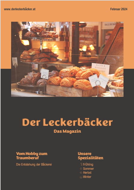 Starseite meines Magazins